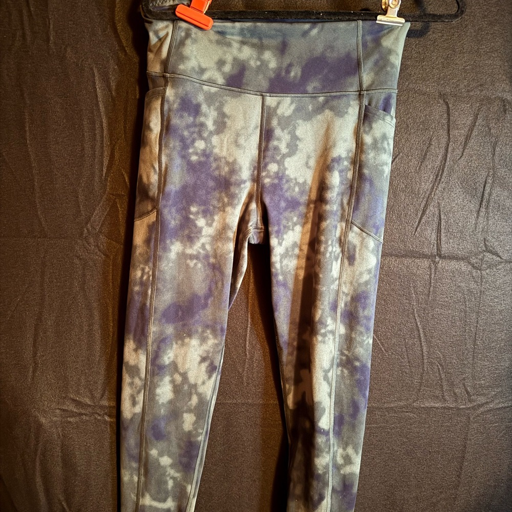 Victoria's Secret Blue and Black Leggings
